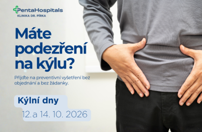 Máte podezření na kýlu? Přijďte své potíže zkonzultovat s našimi lékaři.